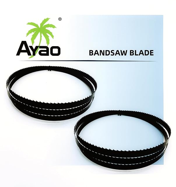 AYAO 93-1/2 inch band saw blades, pair, product photograph