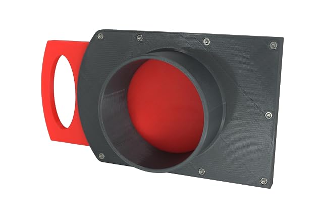 100 mm blast gate for dust extraction ducting, product photograph