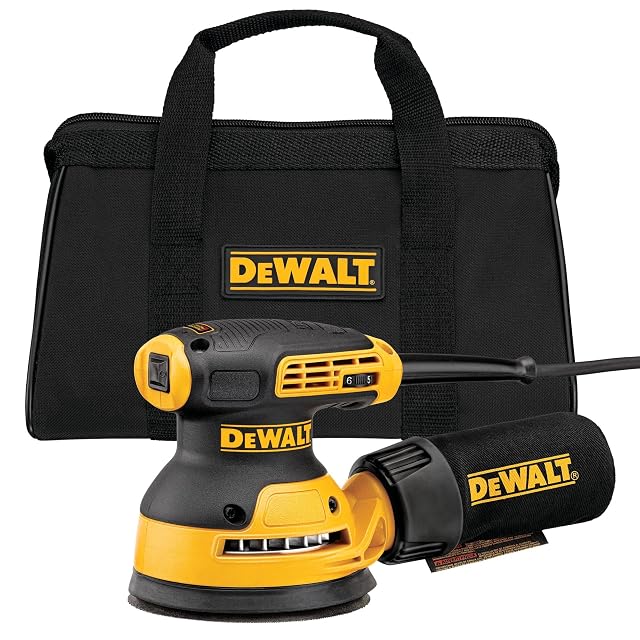 DEWALT DWE6423 five inch random orbit sander, product photograph