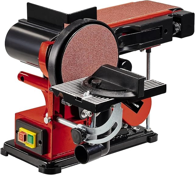 Einhell TC-US 380 belt and disc sander, product photograph
