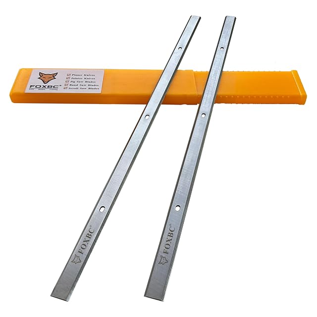 FOXBC 12.5 inch planer knives for Delta planers, pair, product photograph