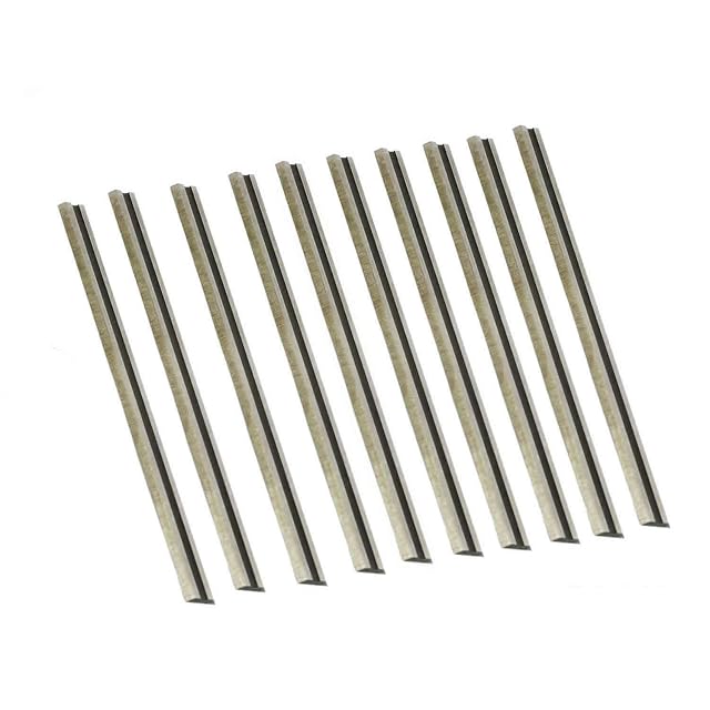 HZ 82 mm tungsten carbide planer blades, ten pack, product photograph