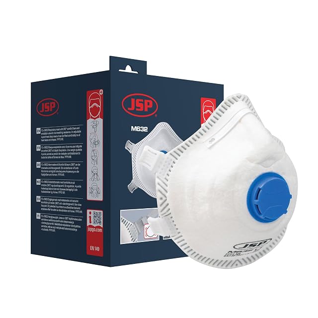 JSP M632 FFP3 dust masks, product photograph
