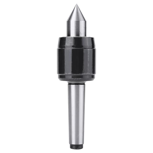 Revolving live center with Morse taper shank, product photograph