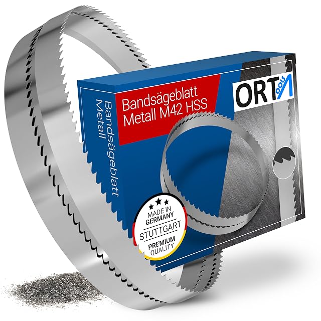 Orta bi-metal M42 band saw blade, product photograph