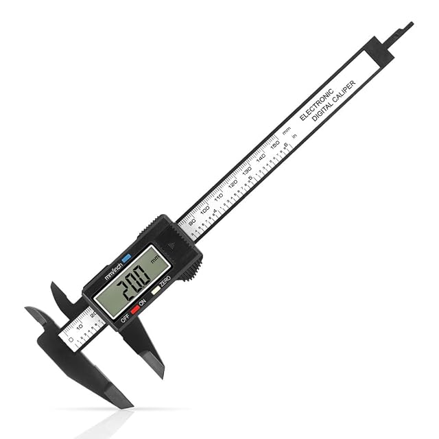 Sangabery digital caliper with large LCD screen, product photograph