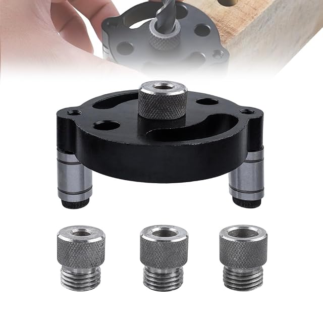 Self-centering dowelling jig, product photograph