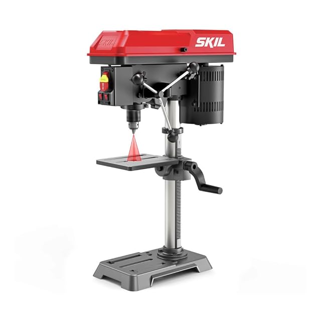 SKIL DP9505 10 inch benchtop drill press with laser alignment, product photograph