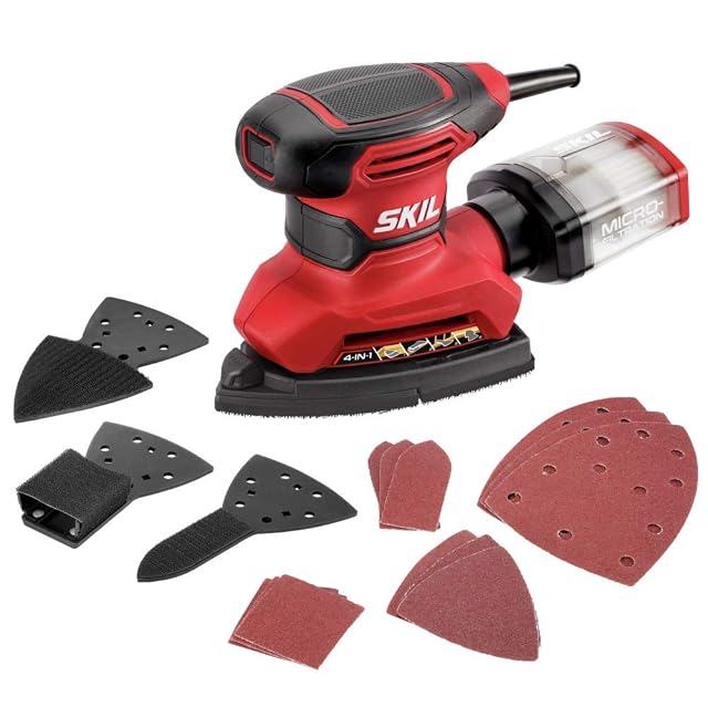 SKIL SR232301 multi-function detail sander with attachments, product photograph