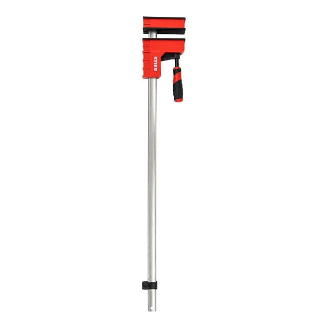Stier cast iron body clamp with parallel jaws, product photograph