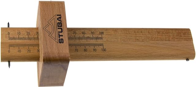 Stubai beech double marking gauge, product photograph