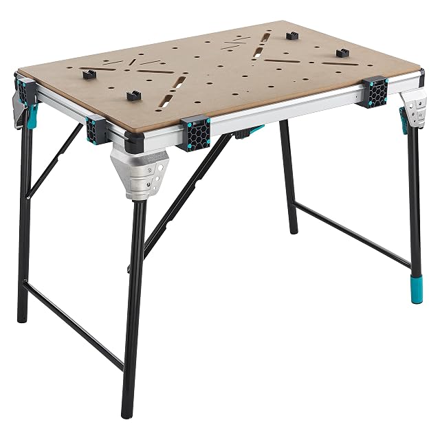wolfcraft Master Work 1600 folding work table, product photograph